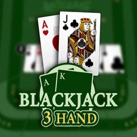 Blackjack 3H (Habanero) logo by Habanero at DublinBet Casino