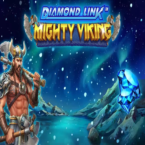 Diamond Link Mighty Viking slot icon by Greentube, available at DublinBet Casino