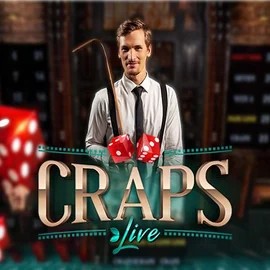 Live Craps online game logo by Evolution on dublinbetcasinoo.fr