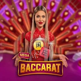 Mega Baccarat casino game by Pragmatic Play – featured logo at DublinBet Casino
