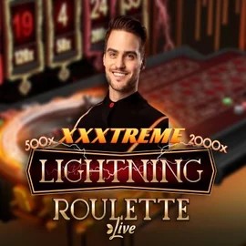 XXXtreme Lightning Roulette slot visual from Evolution available on dublinbetcasinoo.fr